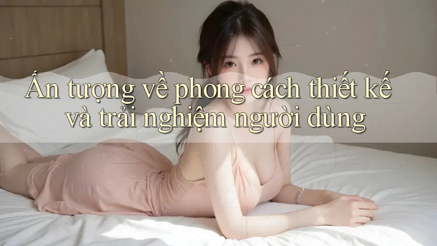 Ấn tượng về phong cách thiết kế và trải nghiệm người dùng