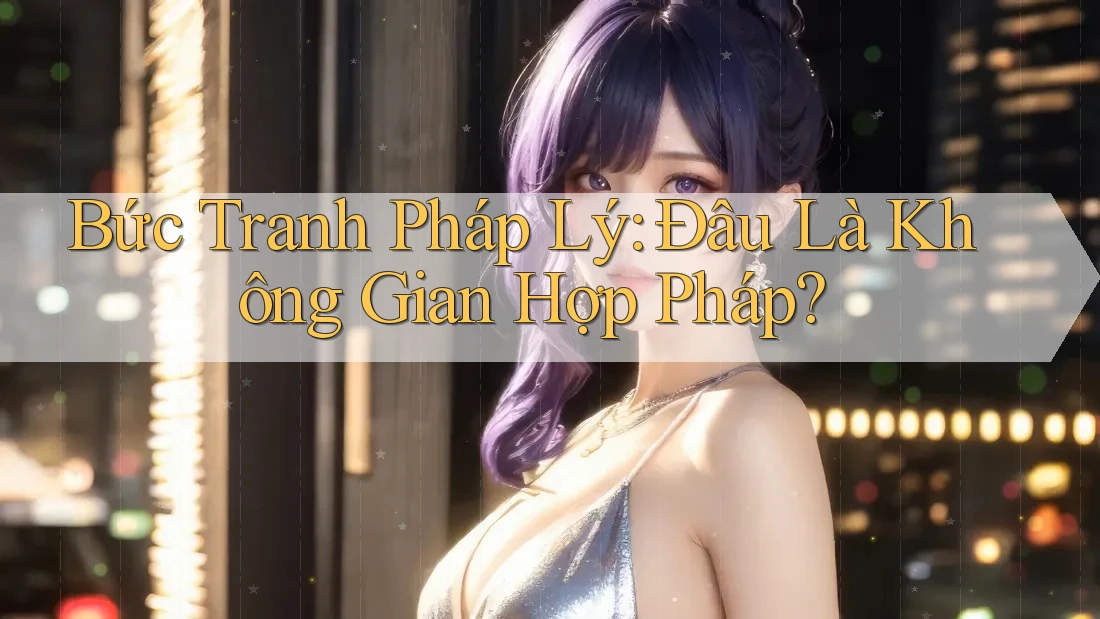 Bức Tranh Pháp Lý: Đâu Là Không Gian Hợp Pháp? Bức Tranh Pháp Lý: Đâu Là Không Gian Hợp Pháp?