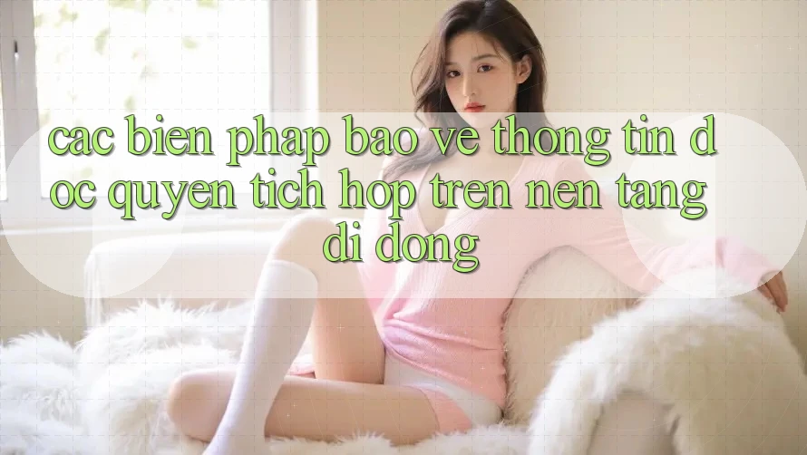 Các Biện Pháp Bảo vệ thông tin Độc Quyền Tích Hợp Trên Nền tảng di động Các Biện Pháp Bảo vệ thông tin Độc Quyền Tích Hợp Trên Nền tảng di động