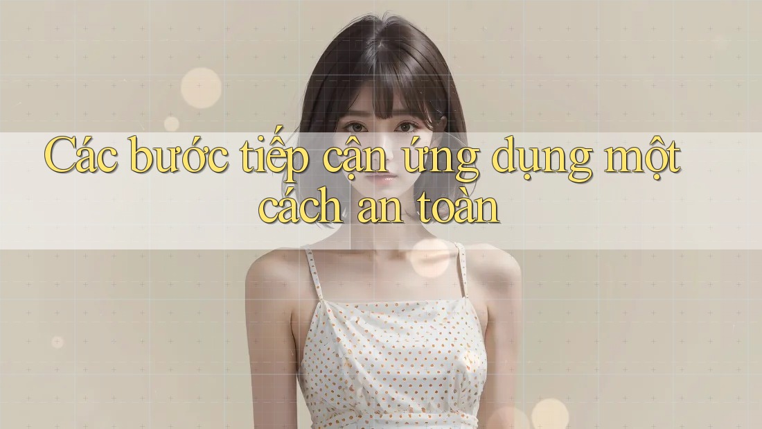 Các bước tiếp cận ứng dụng một cách an toàn Các bước tiếp cận ứng dụng một cách an toàn
