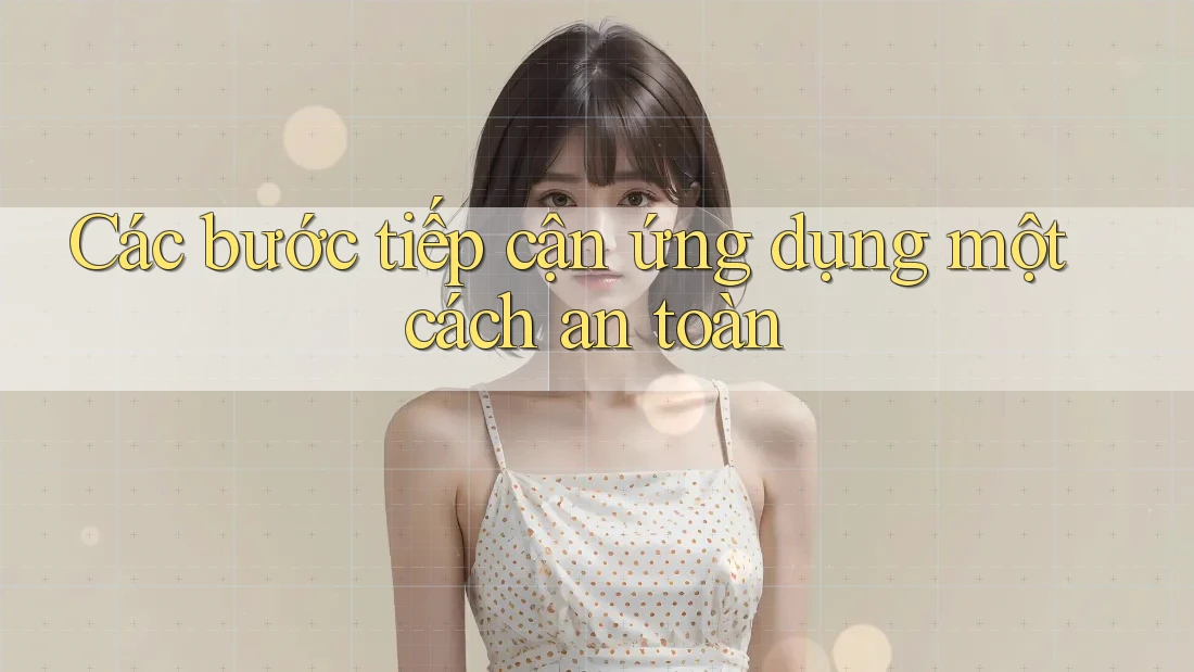 Các bước tiếp cận ứng dụng một cách an toàn Các bước tiếp cận ứng dụng một cách an toàn