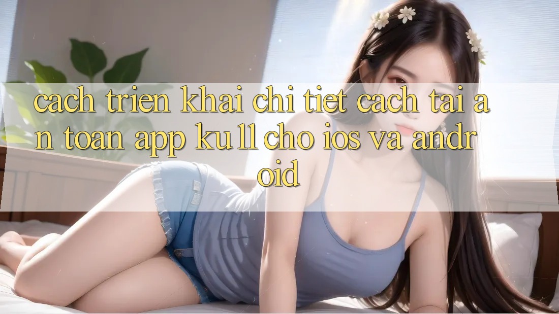 Cách triển khai Chi Tiết Cách Tải An Toàn App Ku11 Cho iOS và Android Cách triển khai Chi Tiết Cách Tải An Toàn App Ku11 Cho iOS và Android
