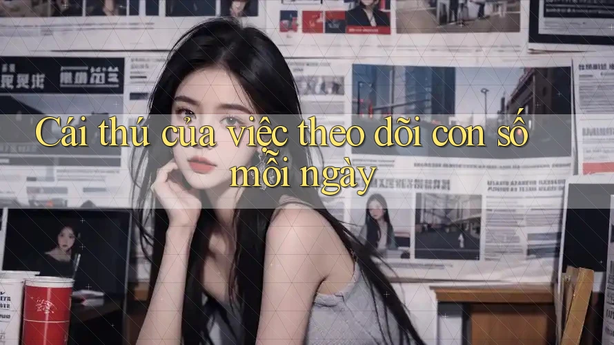 Cái thú của việc theo dõi con số mỗi ngày Cái thú của việc theo dõi con số mỗi ngày