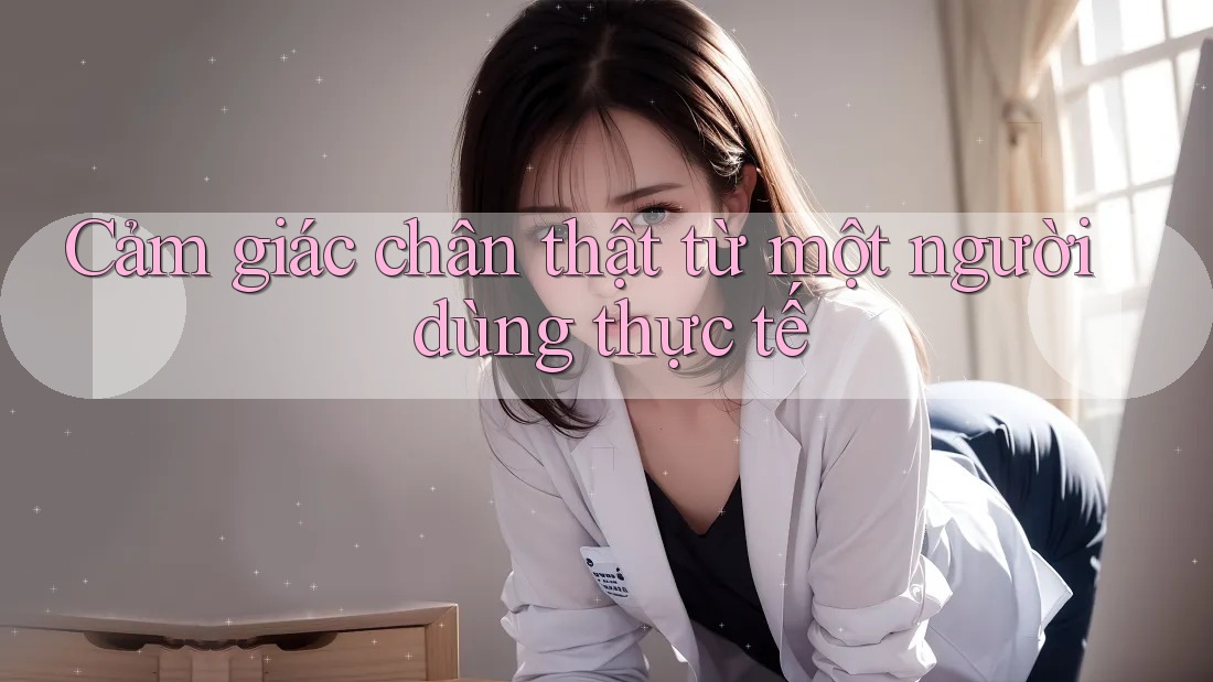 Cảm giác chân thật từ một người dùng thực tế Cảm giác chân thật từ một người dùng thực tế