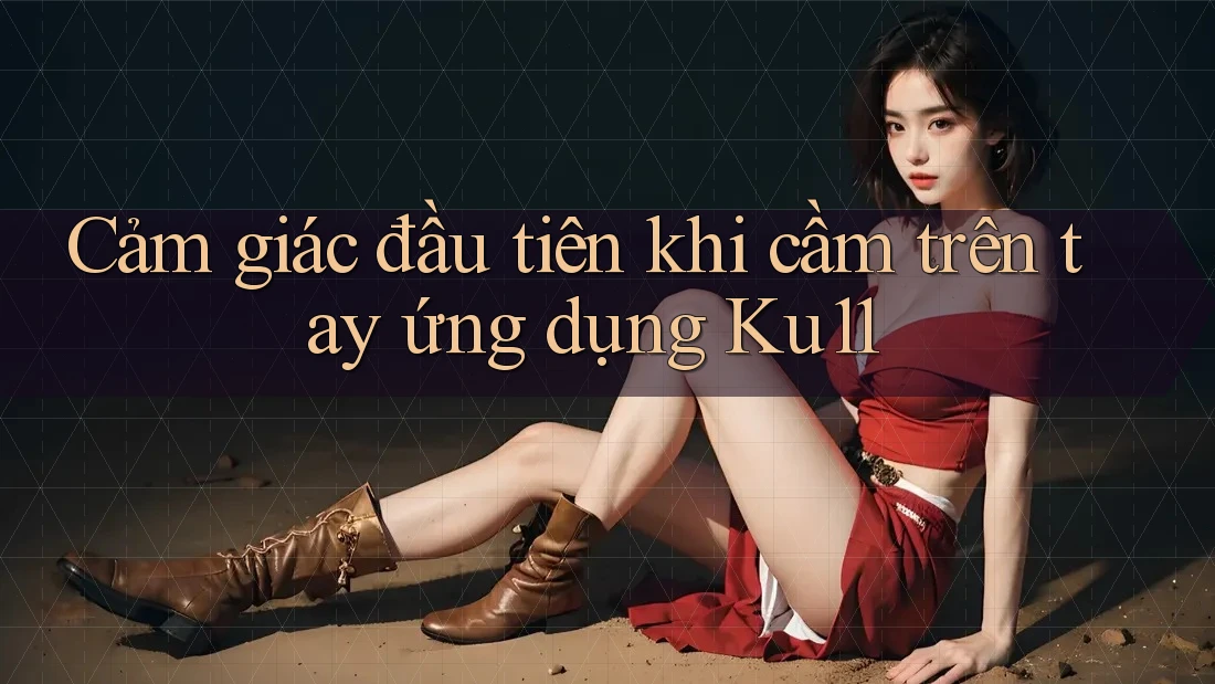 Cảm giác đầu tiên khi cầm trên tay ứng dụng Ku11 Cảm giác đầu tiên khi cầm trên tay ứng dụng Ku11