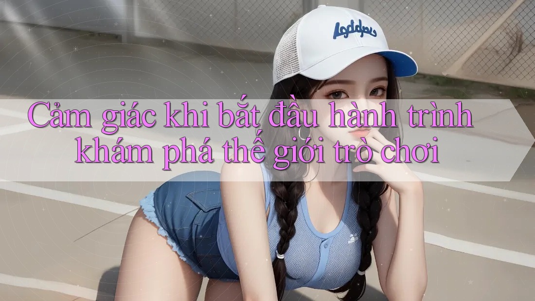 Cảm giác khi bắt đầu hành trình khám phá thế giới trò chơi