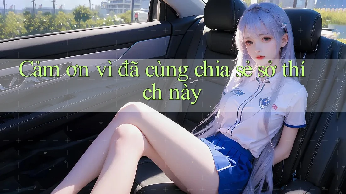 Cảm ơn vì đã cùng chia sẻ sở thích này Cảm ơn vì đã cùng chia sẻ sở thích này