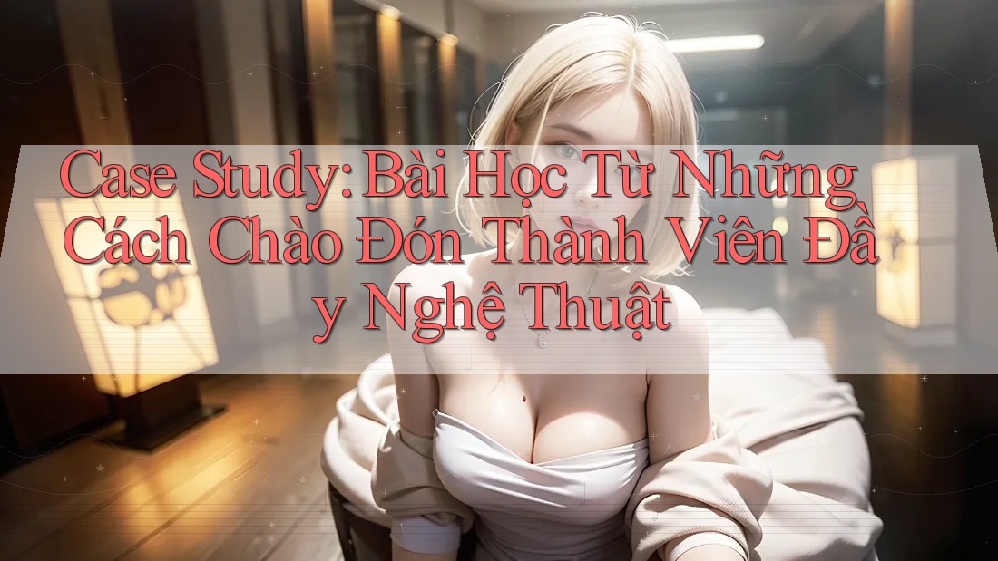 Case Study: Bài Học Từ Những Cách Chào Đón Thành Viên Đầy Nghệ Thuật