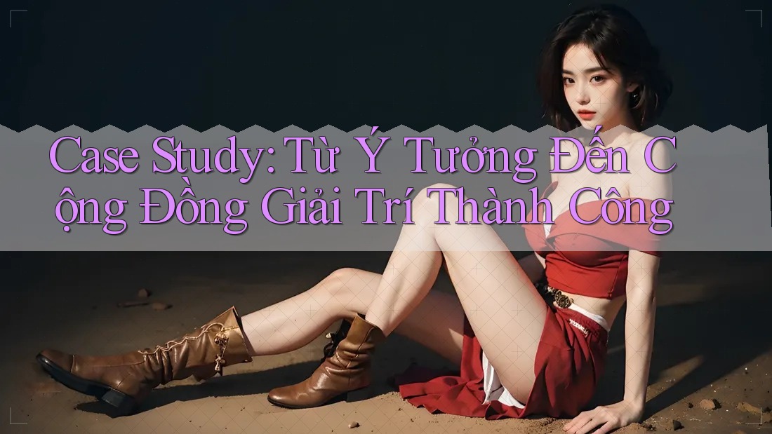 Case Study: Từ Ý Tưởng Đến Cộng Đồng Giải Trí Thành Công Case Study: Từ Ý Tưởng Đến Cộng Đồng Giải Trí Thành Công