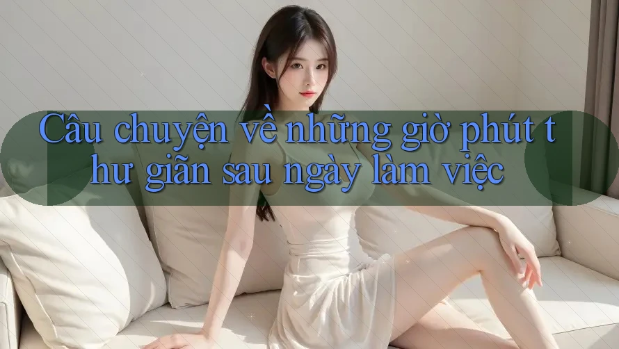 Câu chuyện về những giờ phút thư giãn sau ngày làm việc Câu chuyện về những giờ phút thư giãn sau ngày làm việc