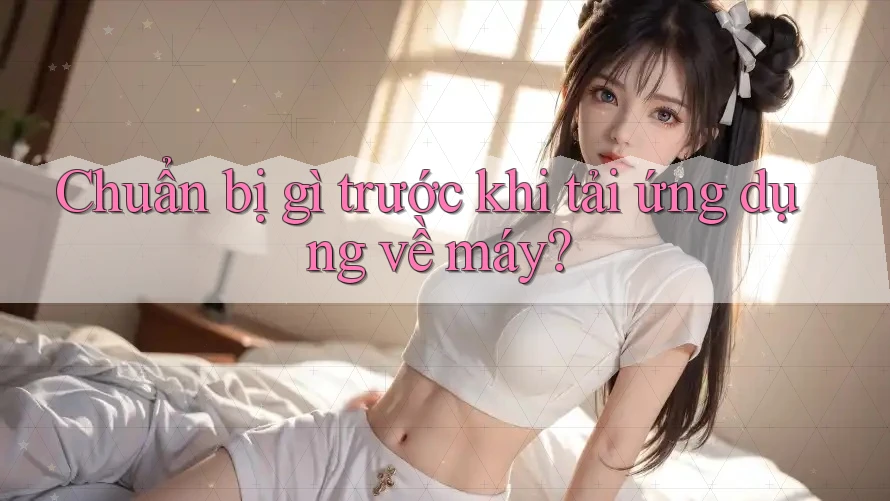 Chuẩn bị gì trước khi tải ứng dụng về máy? Chuẩn bị gì trước khi tải ứng dụng về máy?