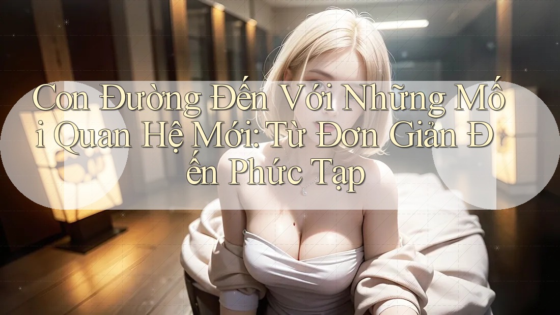 Con Đường Đến Với Những Mối Quan Hệ Mới: Từ Đơn Giản Đến Phức Tạp Con Đường Đến Với Những Mối Quan Hệ Mới: Từ Đơn Giản Đến Phức Tạp