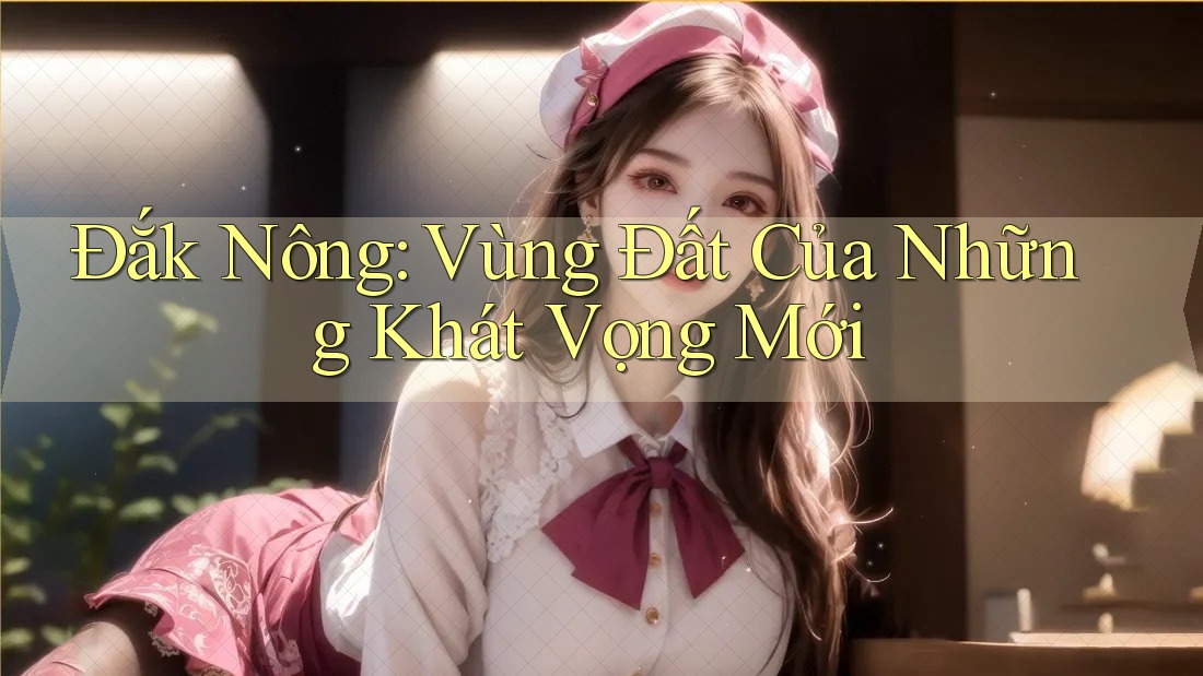 Đắk Nông: Vùng Đất Của Những Khát Vọng Mới