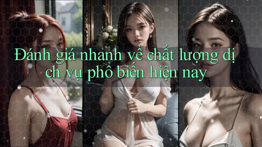 Đánh giá nhanh về chất lượng dịch vụ phổ biến hiện nay