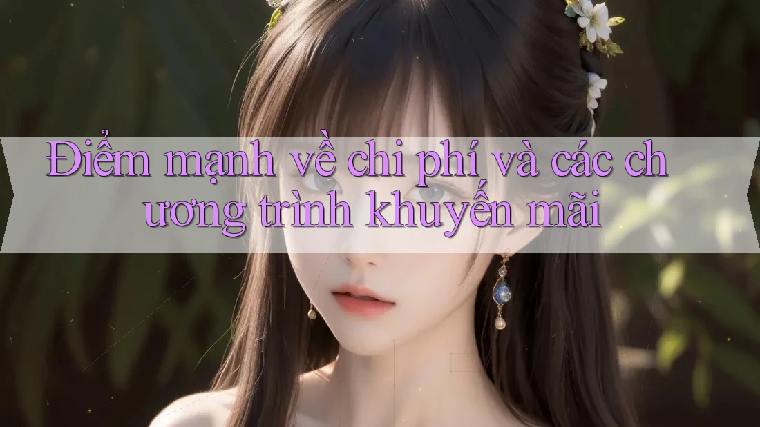 Điểm mạnh về chi phí và các chương trình khuyến mãi Điểm mạnh về chi phí và các chương trình khuyến mãi
