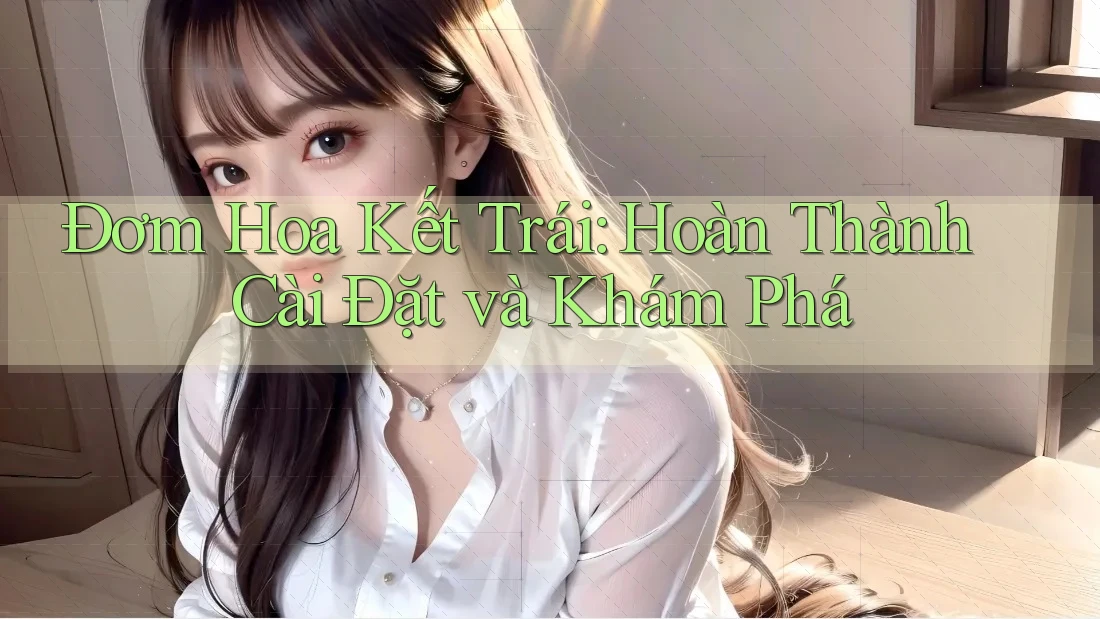 Đơm Hoa Kết Trái: Hoàn Thành Cài Đặt và Khám Phá Đơm Hoa Kết Trái: Hoàn Thành Cài Đặt và Khám Phá