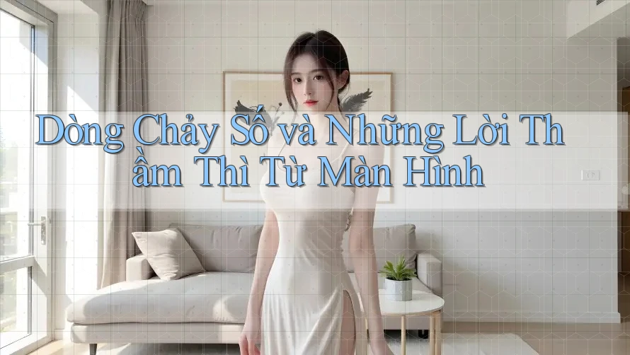 Dòng Chảy Số và Những Lời Thầm Thì Từ Màn Hình Dòng Chảy Số và Những Lời Thầm Thì Từ Màn Hình