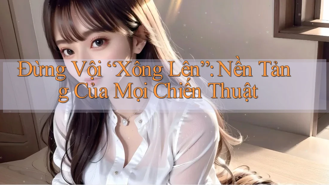 Đừng Vội “Xông Lên”: Nền Tảng Của Mọi Chiến Thuật Đừng Vội “Xông Lên”: Nền Tảng Của Mọi Chiến Thuật