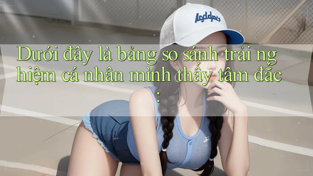 Dưới đây là bảng so sánh trải nghiệm cá nhân mình thấy tâm đắc: