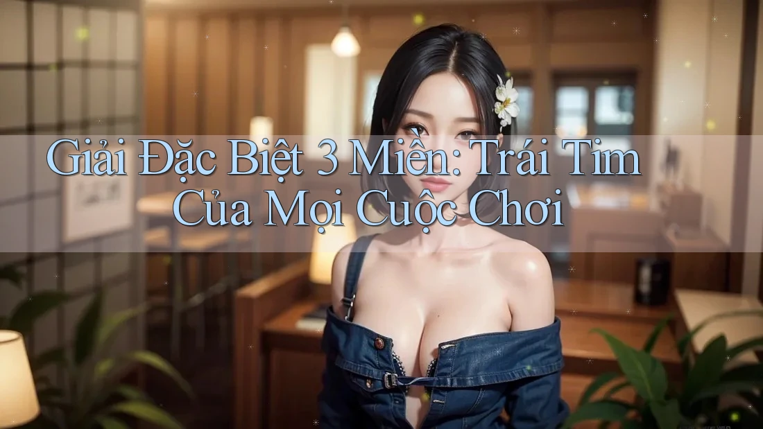 Giải Đặc Biệt 3 Miền: Trái Tim Của Mọi Cuộc Chơi Giải Đặc Biệt 3 Miền: Trái Tim Của Mọi Cuộc Chơi