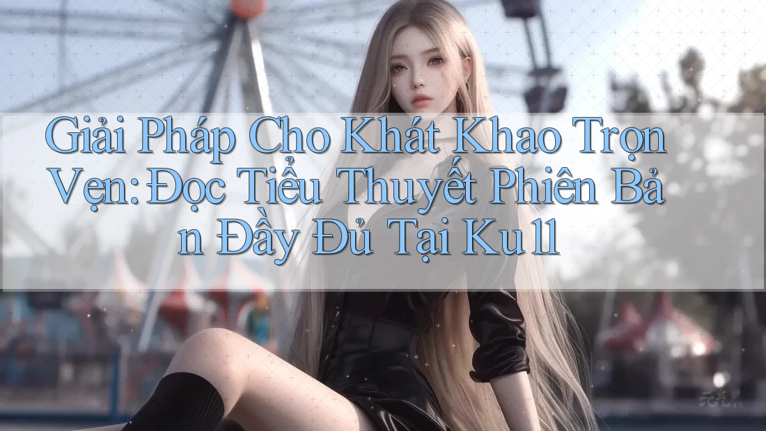 Giải Pháp Cho Khát Khao Trọn Vẹn: Đọc Tiểu Thuyết Phiên Bản Đầy Đủ Tại Ku11 Giải Pháp Cho Khát Khao Trọn Vẹn: Đọc Tiểu Thuyết Phiên Bản Đầy Đủ Tại Ku11