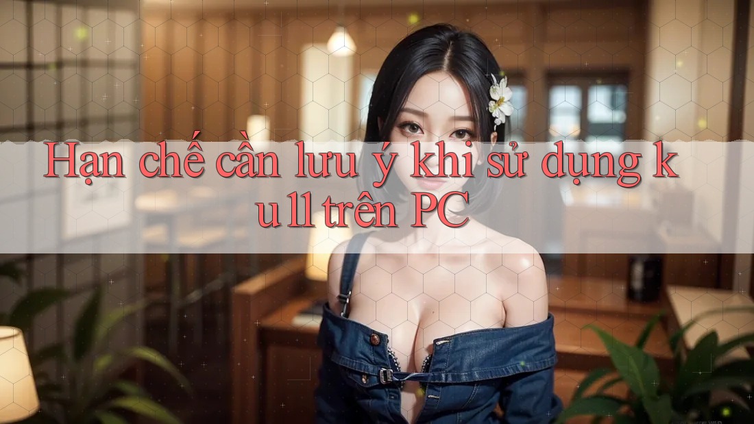 Hạn chế cần lưu ý khi sử dụng ku11 trên PC Hạn chế cần lưu ý khi sử dụng ku11 trên PC
