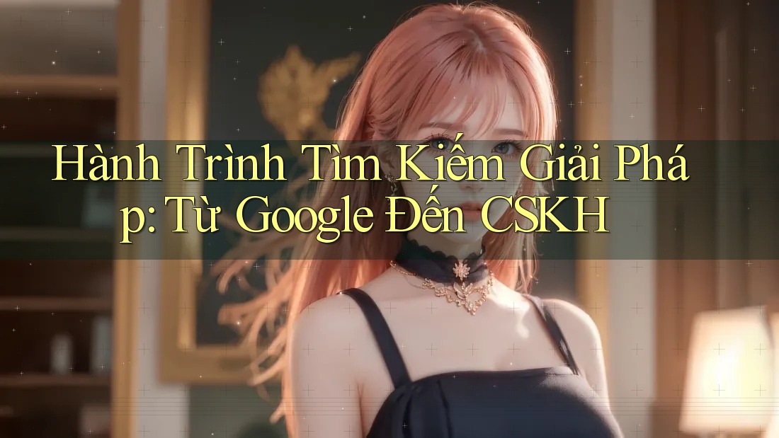 Hành Trình Tìm Kiếm Giải Pháp: Từ Google Đến CSKH Hành Trình Tìm Kiếm Giải Pháp: Từ Google Đến CSKH