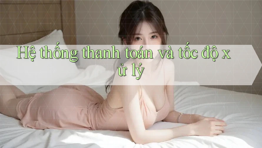 Hệ thống thanh toán và tốc độ xử lý Hệ thống thanh toán và tốc độ xử lý