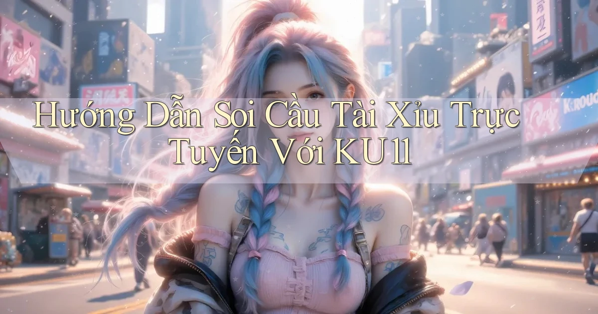 hướng dẫn soi cầu tài xỉu trực tuyến với ku11