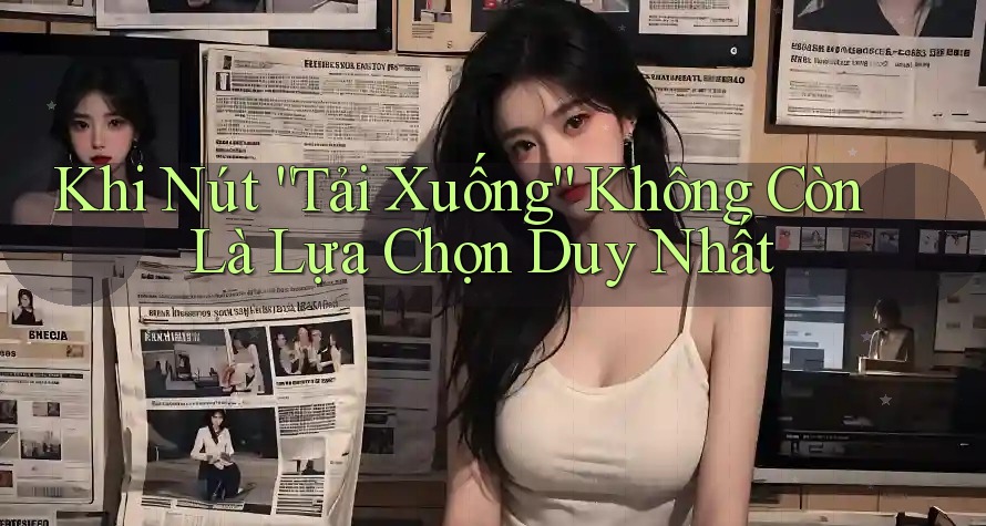 Khi Nút “Tải Xuống” Không Còn Là Lựa Chọn Duy Nhất Khi Nút “Tải Xuống” Không Còn Là Lựa Chọn Duy Nhất