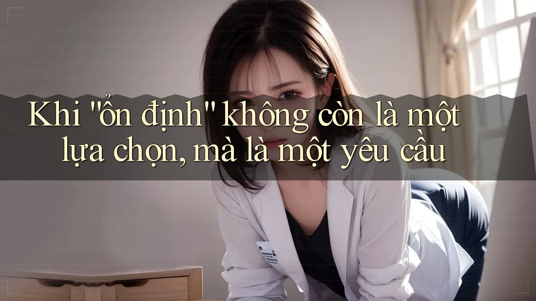 Khi “ổn định” không còn là một lựa chọn, mà là một yêu cầu Khi “ổn định” không còn là một lựa chọn, mà là một yêu cầu