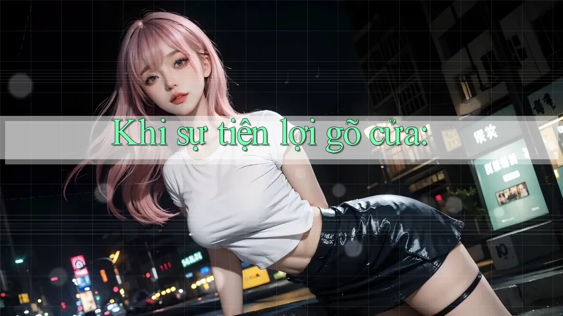Khi sự tiện lợi gõ cửa: