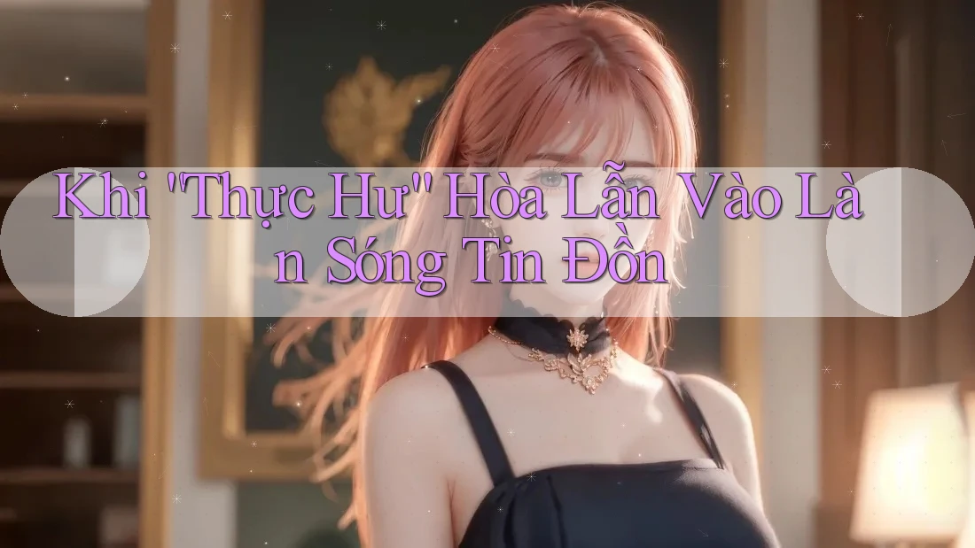 Khi “Thực Hư” Hòa Lẫn Vào Làn Sóng Tin Đồn Khi “Thực Hư” Hòa Lẫn Vào Làn Sóng Tin Đồn