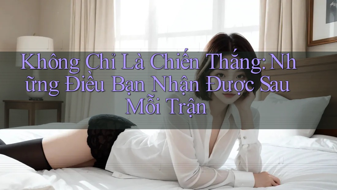 Không Chỉ Là Chiến Thắng: Những Điều Bạn Nhận Được Sau Mỗi Trận