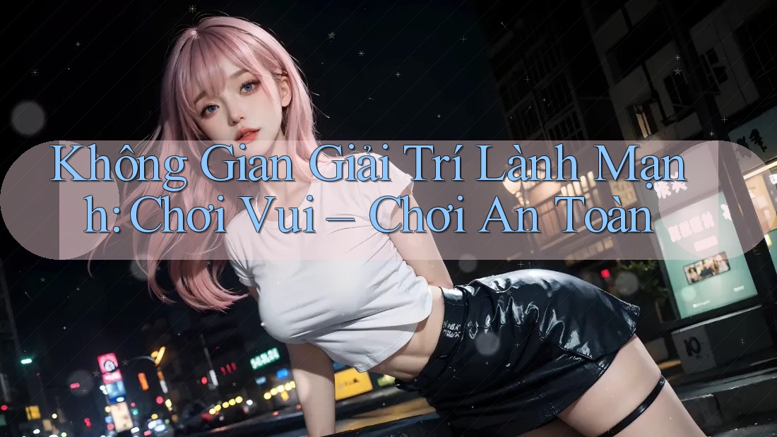 Không Gian Giải Trí Lành Mạnh: Chơi Vui – Chơi An Toàn Không Gian Giải Trí Lành Mạnh: Chơi Vui – Chơi An Toàn