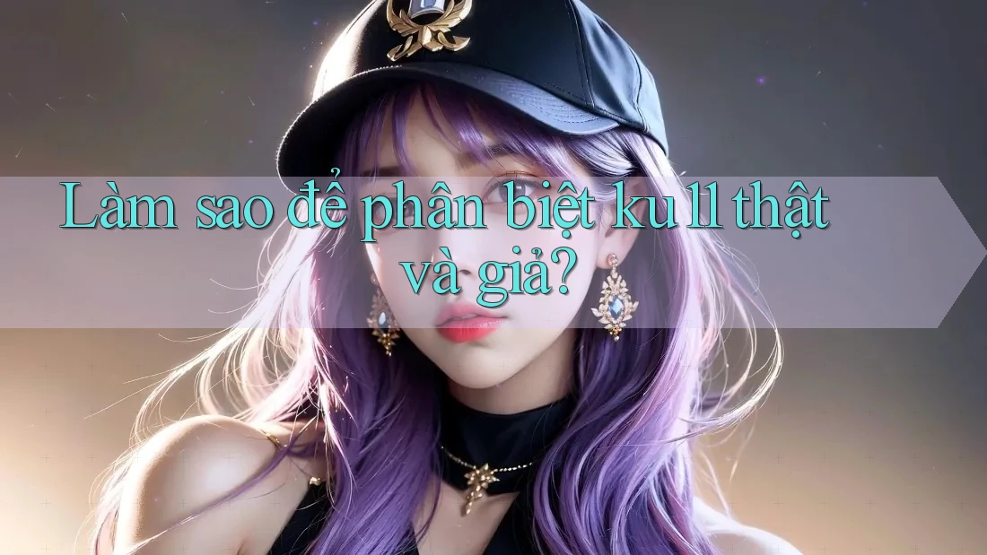 Làm sao để phân biệt ku11 thật và giả?