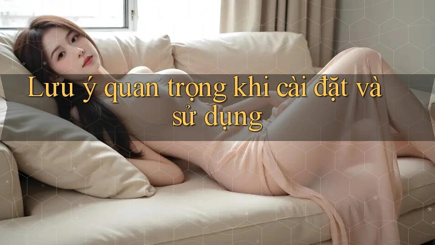 Lưu ý quan trọng khi cài đặt và sử dụng