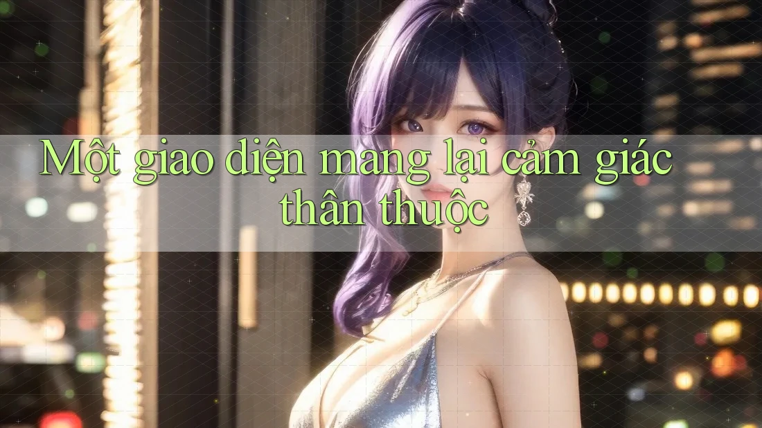 Một giao diện mang lại cảm giác thân thuộc