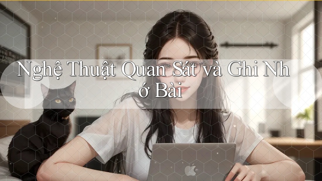 Nghệ Thuật Quan Sát và Ghi Nhớ Bài Nghệ Thuật Quan Sát và Ghi Nhớ Bài