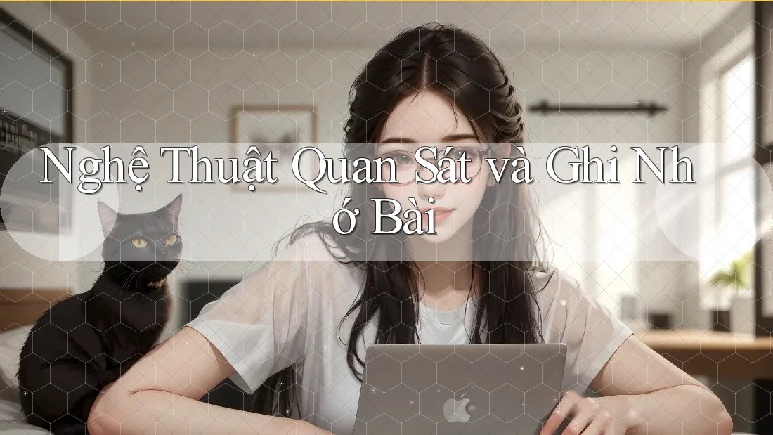 Nghệ Thuật Quan Sát và Ghi Nhớ Bài Nghệ Thuật Quan Sát và Ghi Nhớ Bài