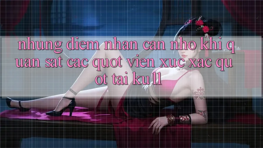 Những điểm nhấn cần nhớ khi quan sát các " viên xúc xắc" tại KU11 Những điểm nhấn cần nhớ khi quan sát các " viên xúc xắc" tại KU11