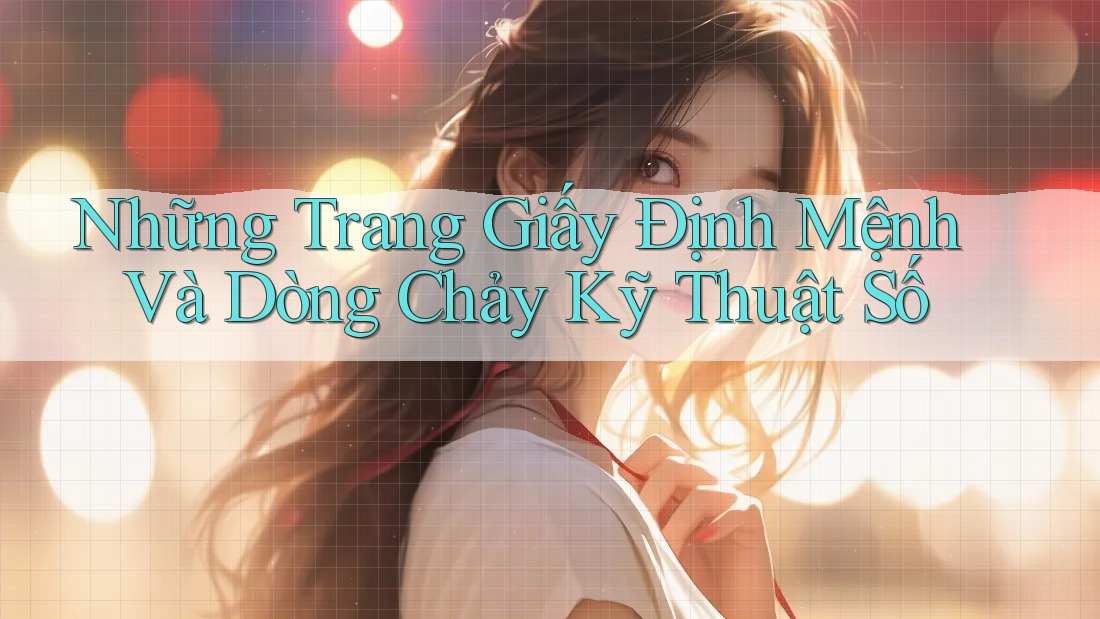 Những Trang Giấy Định Mệnh Và Dòng Chảy Kỹ Thuật Số Những Trang Giấy Định Mệnh Và Dòng Chảy Kỹ Thuật Số