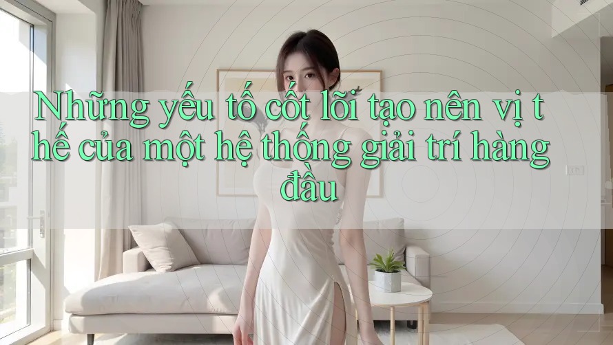 Những yếu tố cốt lõi tạo nên vị thế của một hệ thống giải trí hàng đầu