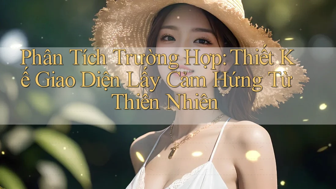 Phân Tích Trường Hợp: Thiết Kế Giao Diện Lấy Cảm Hứng Từ Thiên Nhiên Phân Tích Trường Hợp: Thiết Kế Giao Diện Lấy Cảm Hứng Từ Thiên Nhiên
