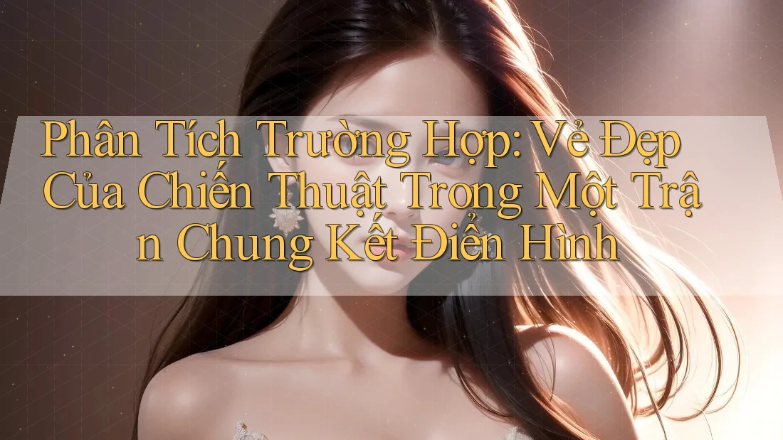 Phân Tích Trường Hợp: Vẻ Đẹp Của Chiến Thuật Trong Một Trận Chung Kết Điển Hình Phân Tích Trường Hợp: Vẻ Đẹp Của Chiến Thuật Trong Một Trận Chung Kết Điển Hình