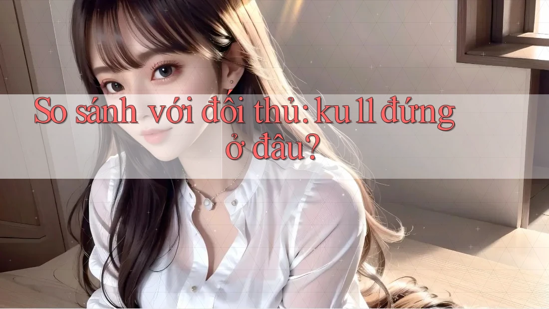 So sánh với đối thủ: ku11 đứng ở đâu? So sánh với đối thủ: ku11 đứng ở đâu?