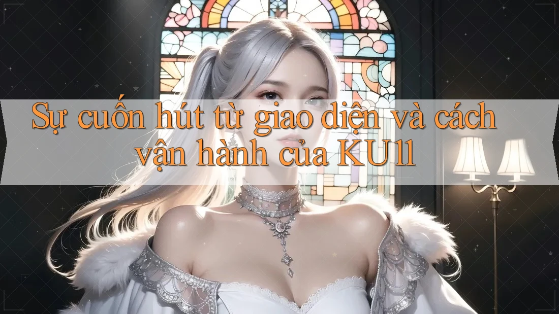 Sự cuốn hút từ giao diện và cách vận hành của KU11 Sự cuốn hút từ giao diện và cách vận hành của KU11