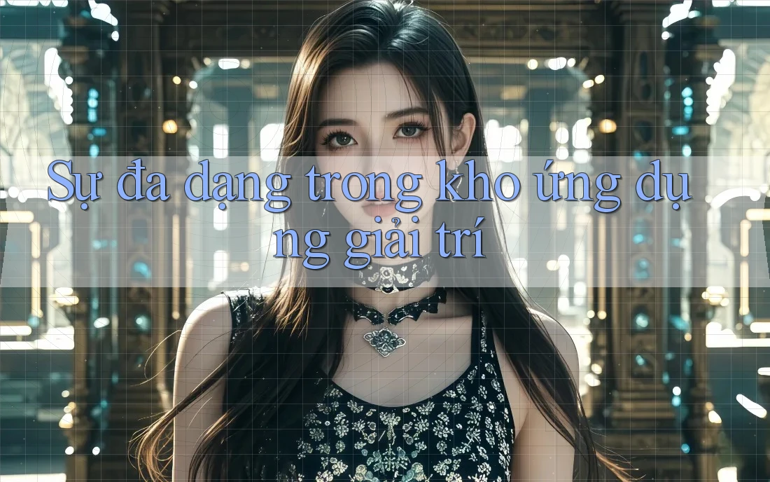 Sự đa dạng trong kho ứng dụng giải trí