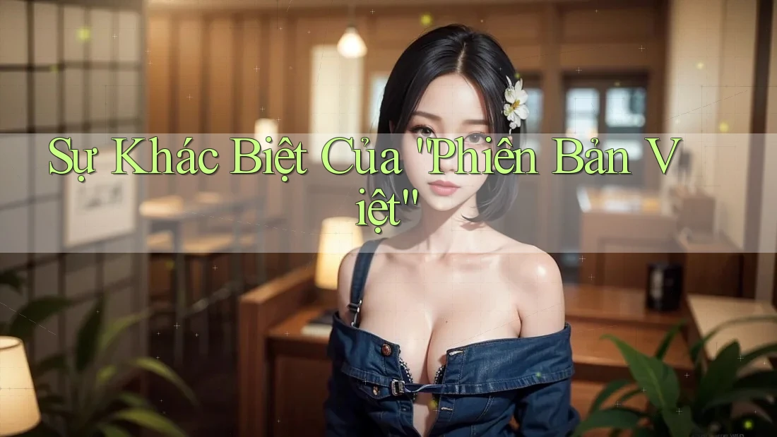 Sự Khác Biệt Của “Phiên Bản Việt” Sự Khác Biệt Của “Phiên Bản Việt”
