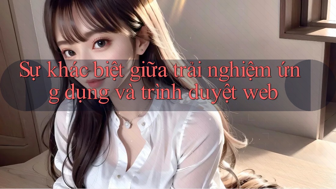 Sự khác biệt giữa trải nghiệm ứng dụng và trình duyệt web Sự khác biệt giữa trải nghiệm ứng dụng và trình duyệt web